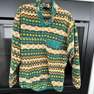 Patagonia Synchilla fleece pullover, men’s size large